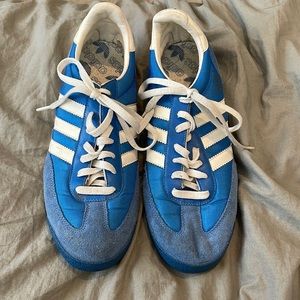 adidas Blue and White Women's Athletic Shoes